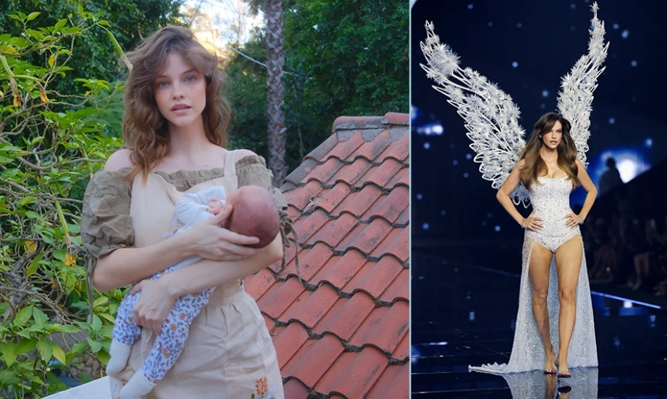6 седмици след като стана майка: Барбара Палвин дефилира на шоуто на Victoria's Secret - Кенгуру
